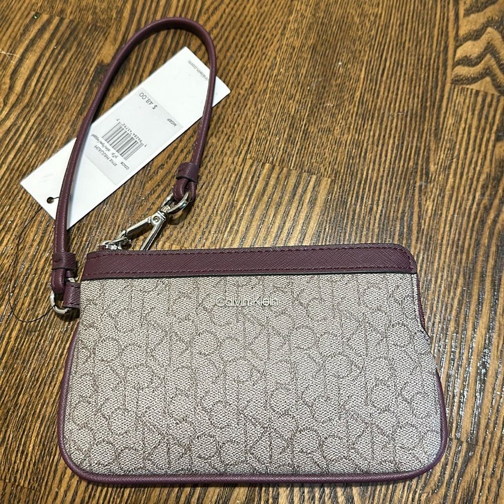 Calvin Klein wristlet